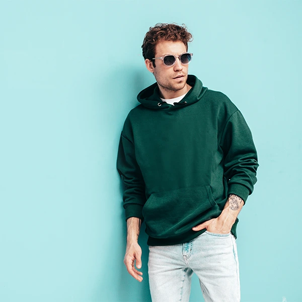 Men’s Classic Pullover Hoodie – Warm & Comfortable